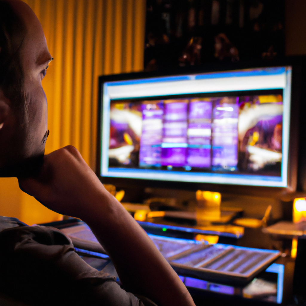 Video editor in studio suite A